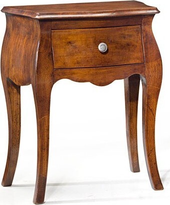 MOBILI-2G---Comodino-classico-bombato-1-cassetto-tinta-noce-50x30x60