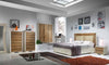 MOBILI-2G---COMODINO-IN-LEGNO-MASSELLO-SHABBY-2-CASSETTI-L.55-P.38-H.-46﻿