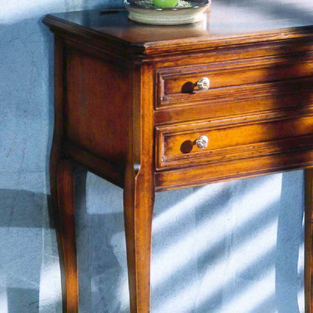 MOBILI-2G---CONSOLLE-BACHECA-2-CASSETTI-IN-LEGNO-GREZZO-L.70-P.38-H.80