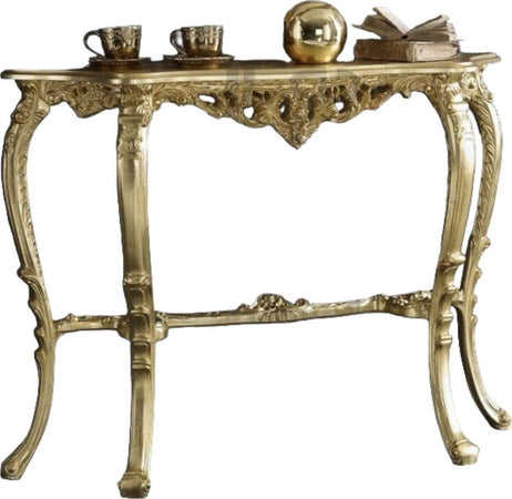 MOBILI-2G---CONSOLLE-BAROCCA-IN-FOGLIA-ORO-MISURA-:-L.-114-x-H.-83-x-P.-31