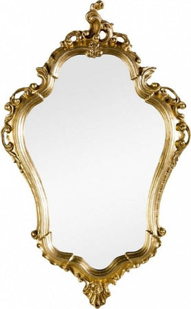 MOBILI-2G---CONSOLLE-BAROCCA-SOSPESA-CON-SPECCHIO-IN-FOGLIA-ORO