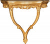 MOBILI-2G---CONSOLLE-BAROCCA-SOSPESA-IN-FOGLIA-ORO-MISURA-:-L.58-x-H.-50-x-P.-23