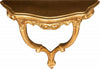 MOBILI-2G---CONSOLLE-BAROCCA-SOSPESA-IN-FOGLIA-ORO-MISURA-:-L.58-x-H.-50-x-P.-23
