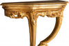 MOBILI-2G---CONSOLLE-BAROCCA-SOSPESA-IN-FOGLIA-ORO-MISURA-:-L.58-x-H.-50-x-P.-23