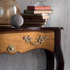 MOBILI-2G---Consolle-classica-1-cassetto-legno-shabby-nero-e-noce-100X40x88