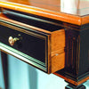 MOBILI-2G---CONSOLLE-CLASSICA-2-CASSETTI-INTARSIATA-LEGNO-GREZZO-100X37X80