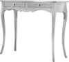 MOBILI-2G---Consolle-classica-2-cassetti-legno-foglia-argento-96x41x80