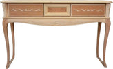 MOBILI-2G---CONSOLLE-CLASSICA-3-CASSETTI-INTARSIATA-LEGNO-GREZZO-L.131-P.39-H.81