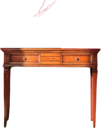 MOBILI-2G---CONSOLLE-CLASSICA-IN-LEGNO-2-CASSETTI-INTARSIATA-FINITURA-BASSANO-L.100-P.37-H.80