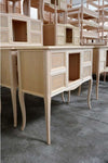 MOBILI-2G---CONSOLLE-CLASSICA-IN-LEGNO-4-CASSETTI-1-PORTA-FINITURA-BASSANO-L.98-P.40-H.85