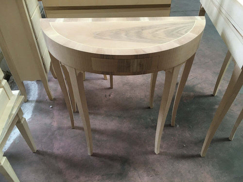 MOBILI-2G---Consolle-in-legno-classica-a-mezzaluna-1-cassetto-grezzo-L.81-P.34-H.80