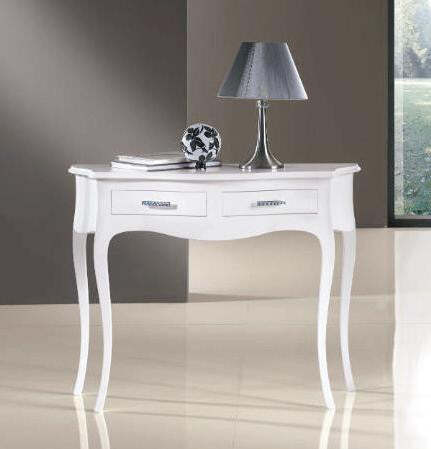 MOBILI-2G---CONSOLLE-LACCATA-BIANCA-INGRESSO-IN-LEGNO-L-.100-H-78-P.-38