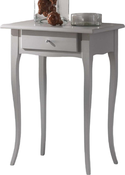MOBILI-2G---CONSOLLE-SHABBY-1-CASSETTO-IN-LEGNO-MASSELLO-BIANCO-L.57-P.39-H.78