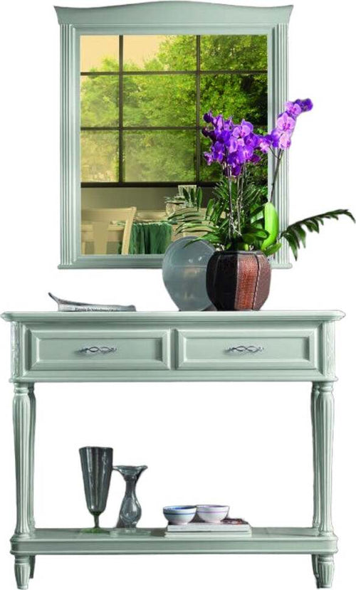 MOBILI-2G---CONSOLLE-SHABBY-2-CASSETTI-IN-LEGNO-BIANCO-L.120-P.40-H.98