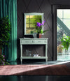 MOBILI-2G---CONSOLLE-SHABBY-2-CASSETTI-IN-LEGNO-BIANCO-L.120-P.40-H.98