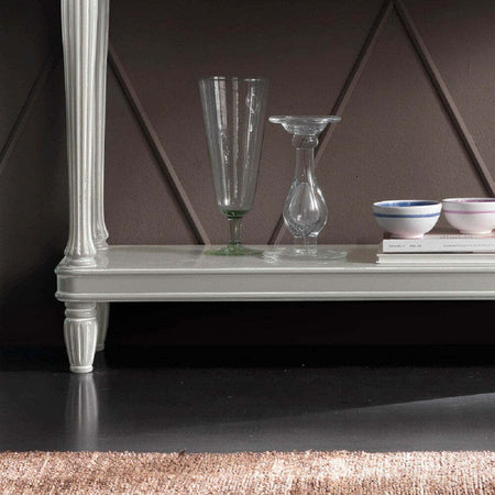 MOBILI-2G---CONSOLLE-SHABBY-2-CASSETTI-IN-LEGNO-BIANCO-L.120-P.40-H.98