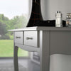 MOBILI-2G---CONSOLLE-SHABBY-2-CASSETTI-IN-LEGNO-MASSELLO-GRIGIO-L.92-P.39-H.78