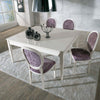 MOBILI-2G---Consolle-tavolo-moderna-allungabile-legno-bianco-shabby-160X55x77