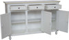 MOBILI-2G---Credenza-2-Ante-Legno-Bianca-Decorata-Filo-verde-150x43x98