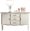 MOBILI-2G---Credenza-2-porte-3-cassetti-legno-shabby-bianco-150X45x96