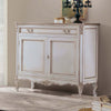 MOBILI-2G---Credenza-2-porte-classica-legno-shabby-bianco-argento-130X62x107