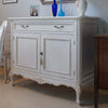 MOBILI-2G---Credenza-2-porte-classica-legno-shabby-bianco-argento-130X62x107
