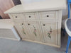 MOBILI-2G---Credenza-3-porte-3-cassetti-shabby-avorio-anticato-decori-100x39x85