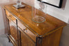 MOBILI-2G---CREDENZA-CLASSICA-2-PORTE-2-CASSETTI-LEGNO-GREZZO--L.111-P.44-H.91