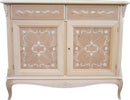 MOBILI-2G---CREDENZA-CLASSICA-2-PORTE-2-CASSETTI-LEGNO-GREZZO--L.111-P.44-H.91