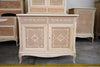 MOBILI-2G---CREDENZA-CLASSICA-2-PORTE-2-CASSETTI-LEGNO-GREZZO--L.111-P.44-H.91