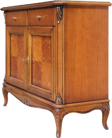 MOBILI-2G---CREDENZA-CLASSICA-IN-LEGNO-2-PORTE-2-CASSETTI-FINITURA-BASSANO-L.111-P.44-H.91