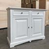MOBILI-2G---Credenza-shabby-2-ante-Legno-Bianco-opaco-117X46X96