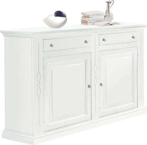 MOBILI-2G---CREDENZONE-CLASSICO-LEGNO-SHABBY-2-PORTE-177x48x110