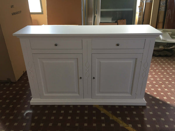 MOBILI-2G---CREDENZONE-CLASSICO-LEGNO-SHABBY-2-PORTE-177x48x110