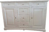 MOBILI-2G---CREDENZONE-IN-LEGNO-2-PORTE-6-CASSETTI-BIANCO-L.170-P.46-H.116