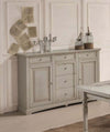 MOBILI-2G---CREDENZONE-IN-LEGNO-2-PORTE-6-CASSETTI-LACCATO-GRIGIO-PATINATO-MISURA-L.170-P.46-H.116