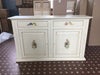 MOBILI-2G---CREDENZONE-IN-LEGNO-BIANCO-INVECCHIATO-CON-DECORI-MISURA-L.177-P.48-H.110