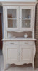MOBILI-2G---CRISTALLIERA-2-PORTE-CLASSICA-LEGNO-BIANCO-SHABBY-105x50x209