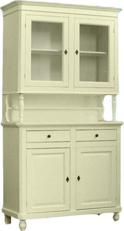 MOBILI-2G---Cristalliera-2-porte-shabby-legno-shabby-avorio-104X43X208