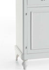 MOBILI-2G---Cristalliera-3-ante-arte-povera-napoletana-bianco-sporco-l.160-p.50/41-h.221