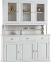 MOBILI-2G---Cristalliera-3-ante-arte-povera-napoletana-bianco-sporco-l.160-p.50/41-h.221
