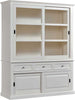MOBILI-2G---CRISTALLIERA-4-PORTE-3-CASSETTI-LACCATO-AVORIO-L.157-P.53-H.200