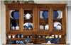 MOBILI-2G---Cristalliera-classica-4-porte-legno-tinta-noce-198X50X227