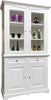 MOBILI-2G---CRISTALLIERA-CLASSICA-GOCCIA-LEGNO-BIANCO-117x46x220