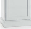 MOBILI-2G---CRISTALLIERA-CLASSICA-IN-LEGNO-4-PORTE-BIANCO-SPORCO-203x42x203