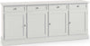 MOBILI-2G---CRISTALLIERA-CLASSICA-IN-LEGNO-4-PORTE-BIANCO-SPORCO-203x42x203