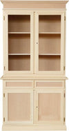 MOBILI-2G---Cristalliera-in-legno-2-Ante-Arte-Povera-L.105-P.42-H.205