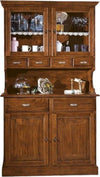 MOBILI-2G---Cristalliera-in-legno-massello-4-porte-6-cassetti-arte-povera-l.120-p.51-h.211