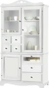 MOBILI-2G---DISPENSA-3-ANTE-7-CASSETTI-LACCATO-BIANCO-OPACO-120x52x220