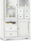 MOBILI-2G---DISPENSA-3-ANTE-7-CASSETTI-LACCATO-BIANCO-OPACO-120x52x220